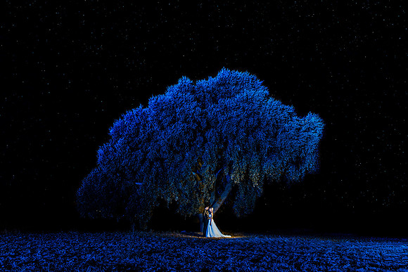 Night Wedding Photos