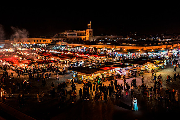 Marrakech Market Wedding