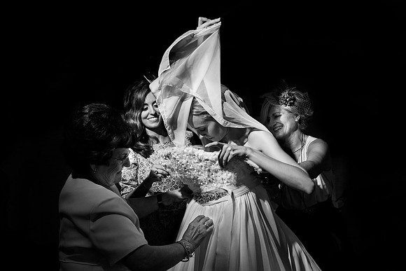 Getting Ready Bride & Family