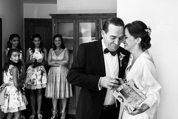Father & Bride Wedding