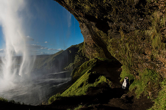 Skógafoss Wedding Photography