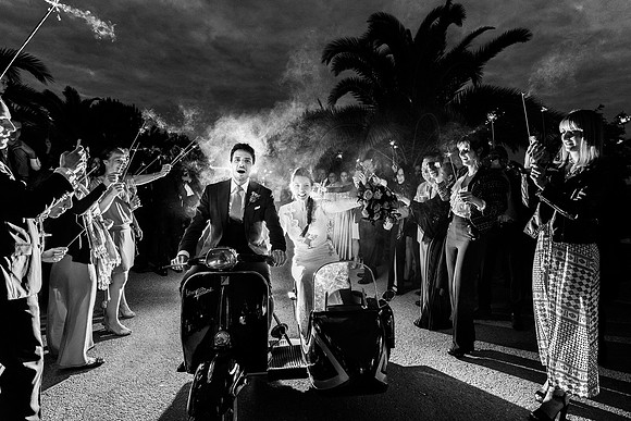 Wedding Motorcycle