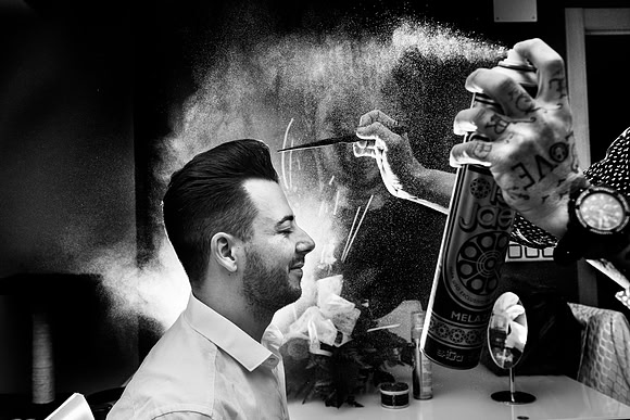 Groom Getting Ready Wedding
