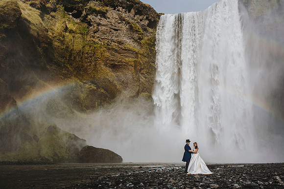 Seljalansfoss wedding Photography Iceland